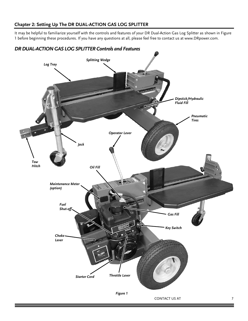 DR Power Dual Action 15-Ton Gas (Aug 2011 - Present) User Manual | Page 7 / 40