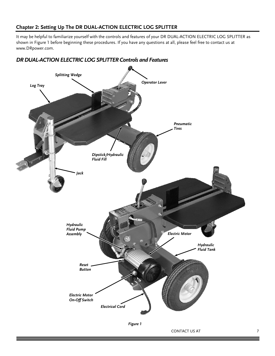 DR Power Dual Action 10-Ton Electric (Aug 2011 - Present) User Manual | Page 7 / 36