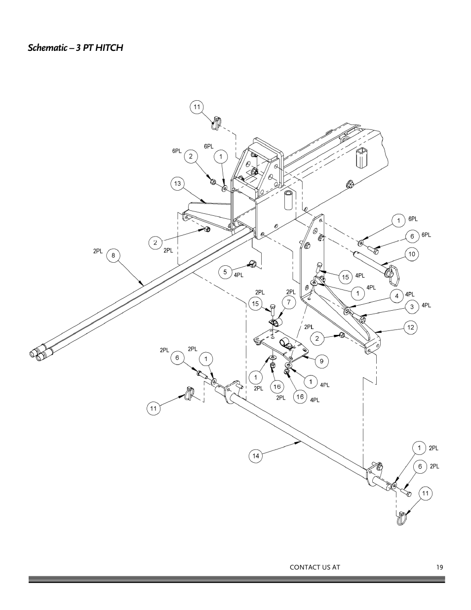 DR Power Dual Action 3 pt. Hitch Model (Aug 2011 - Present) User Manual | Page 19 / 20