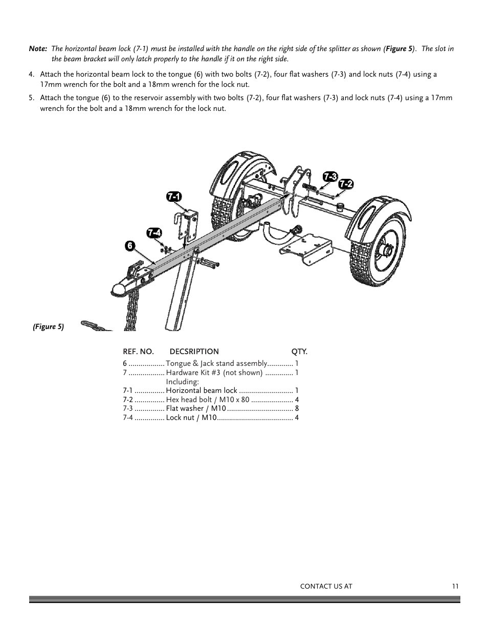 DR Power 22-Ton (July 2013 - Present) User Manual | Page 11 / 36