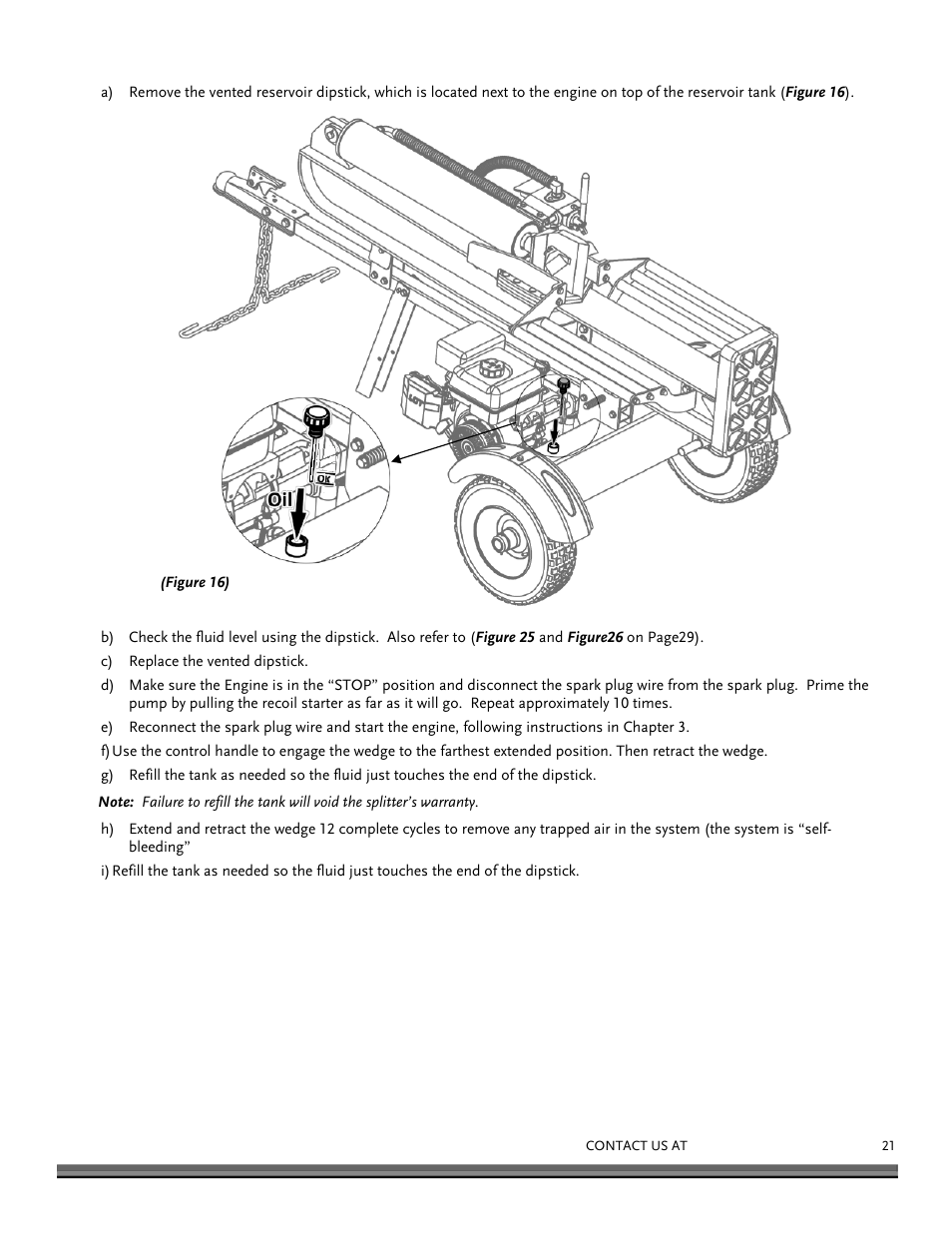 DR Power 22-Ton (July 2013 - Present) User Manual | Page 21 / 36