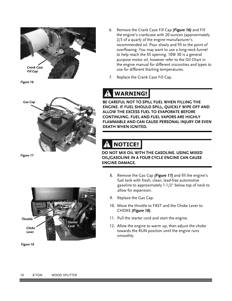 DR Power Hydraulic 8-Ton User Manual | Page 16 / 36