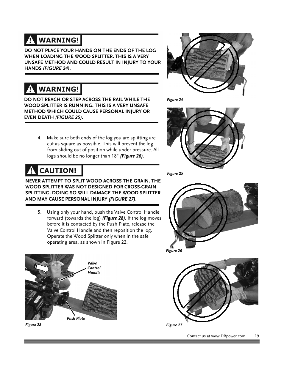 DR Power Hydraulic 8-Ton User Manual | Page 19 / 36