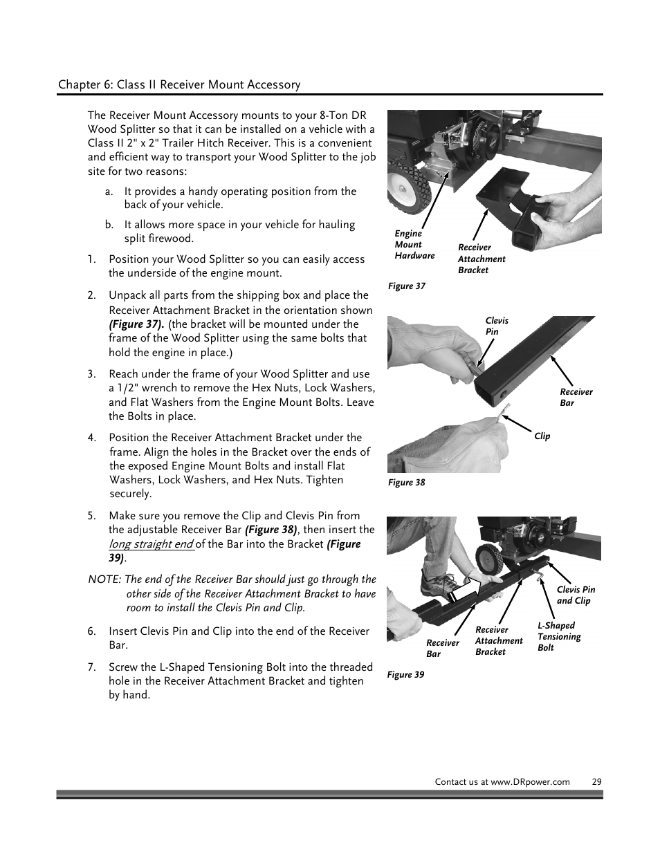 DR Power Hydraulic 8-Ton User Manual | Page 29 / 36