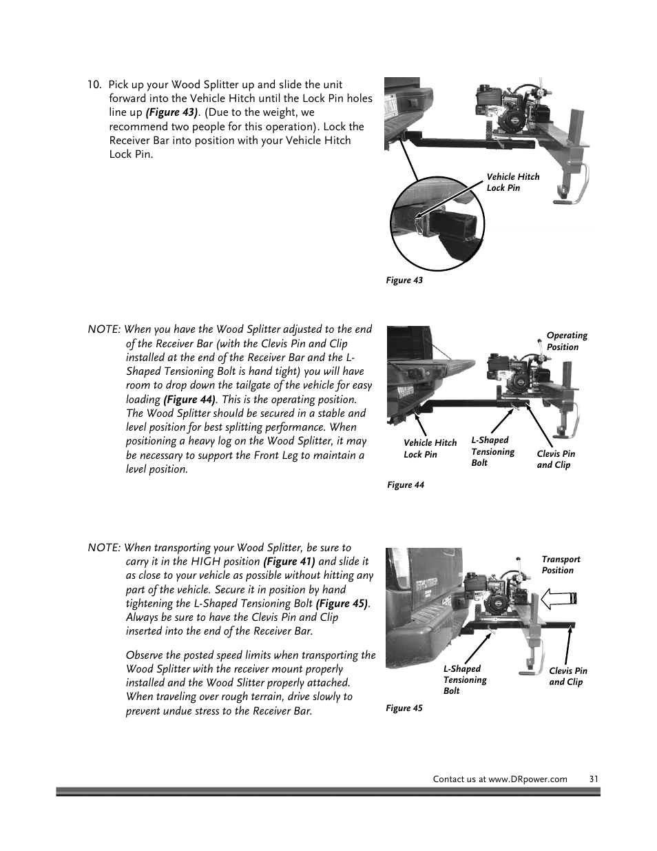 DR Power Hydraulic 8-Ton User Manual | Page 31 / 36