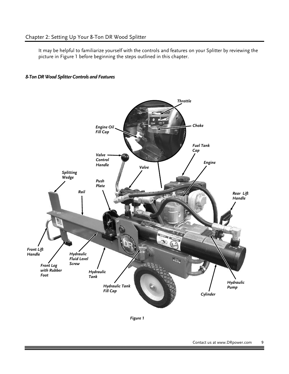 DR Power Hydraulic 8-Ton User Manual | Page 9 / 36