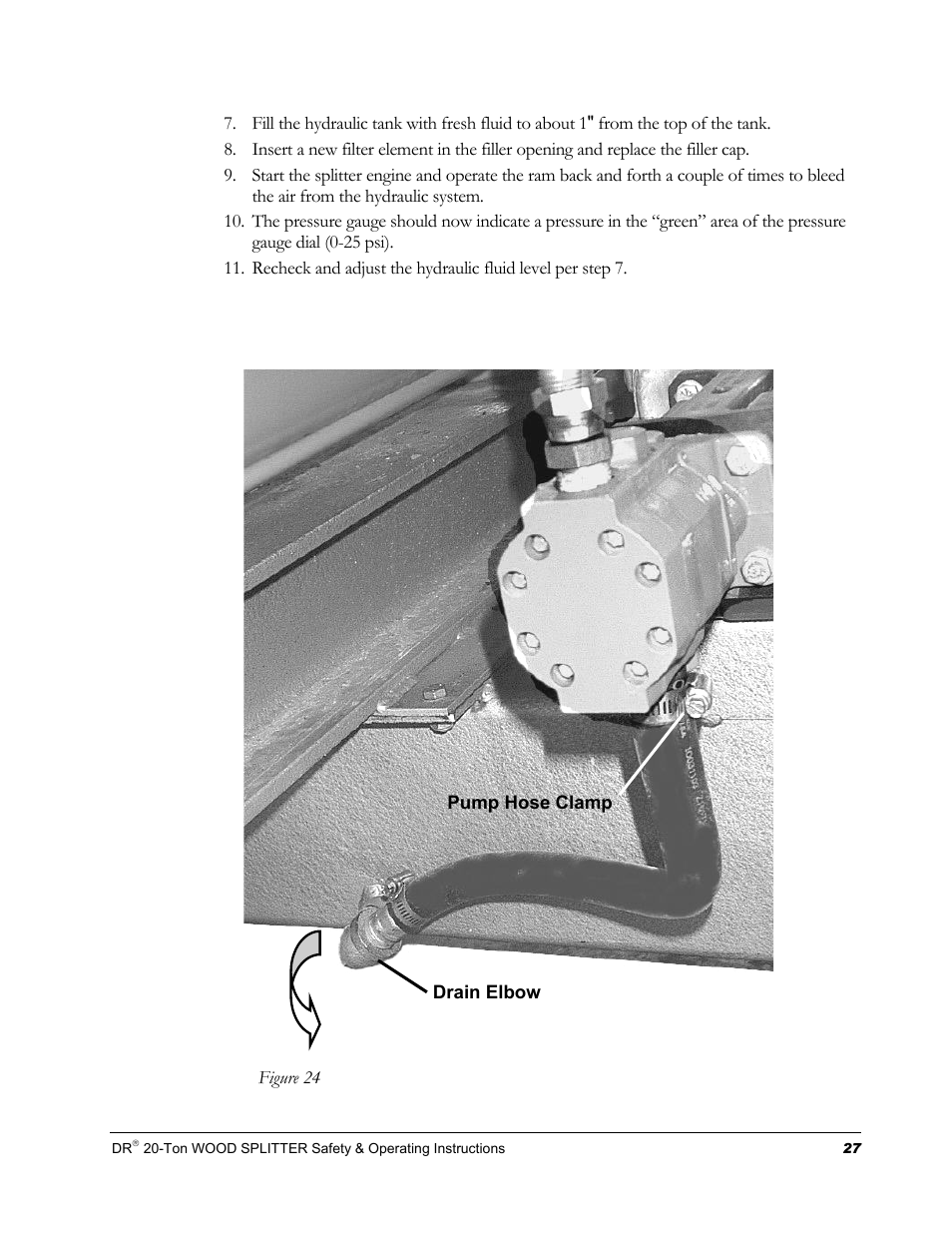 DR Power Hydraulic 20-Ton User Manual | Page 31 / 40