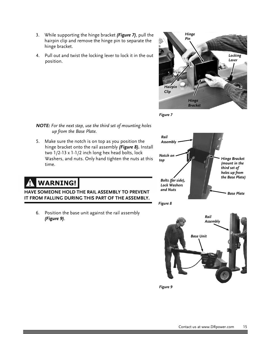 DR Power Hydraulic 22-Ton User Manual | Page 15 / 44