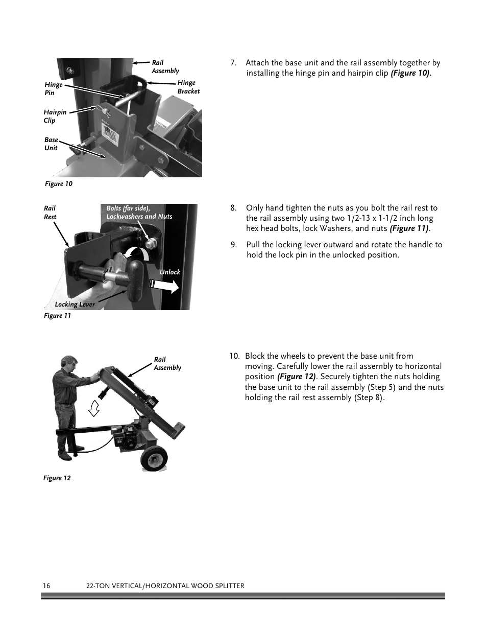DR Power Hydraulic 22-Ton User Manual | Page 16 / 44