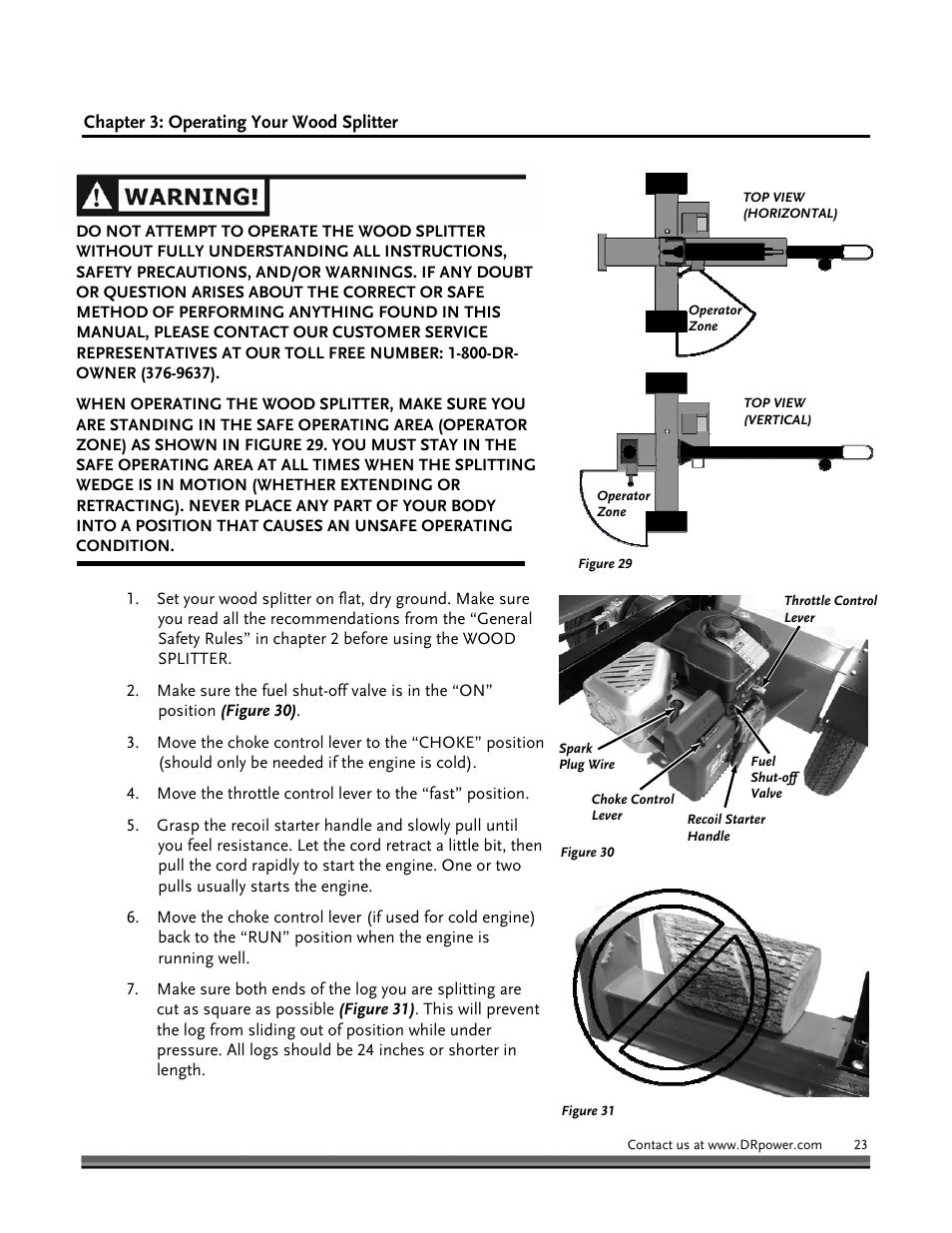 DR Power Hydraulic 22-Ton User Manual | Page 23 / 44