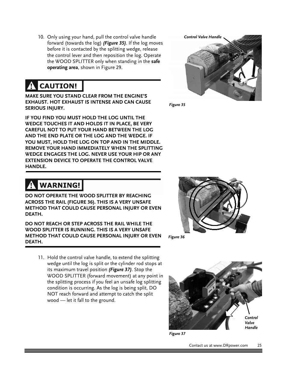 DR Power Hydraulic 22-Ton User Manual | Page 25 / 44