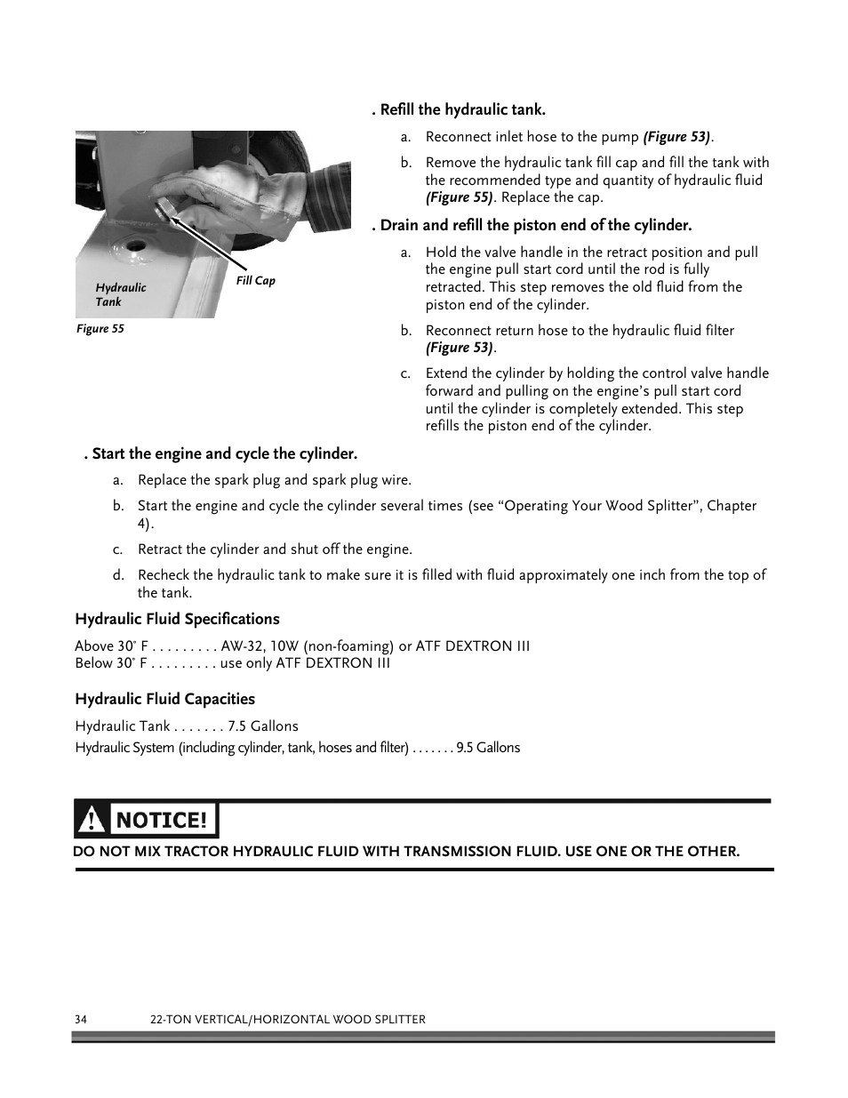 DR Power Hydraulic 22-Ton User Manual | Page 34 / 44