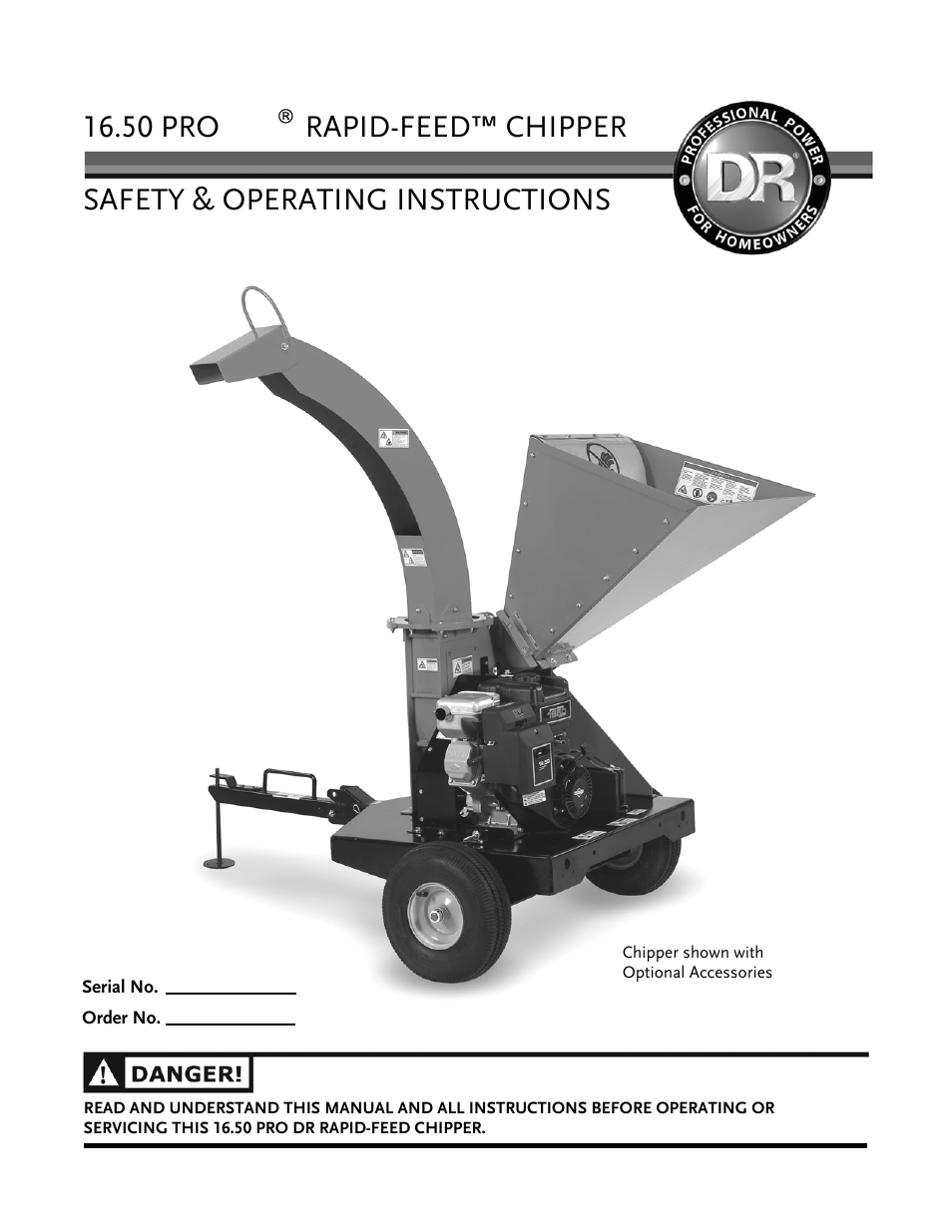 DR Power 16.50 Pro User Manual | 80 pages