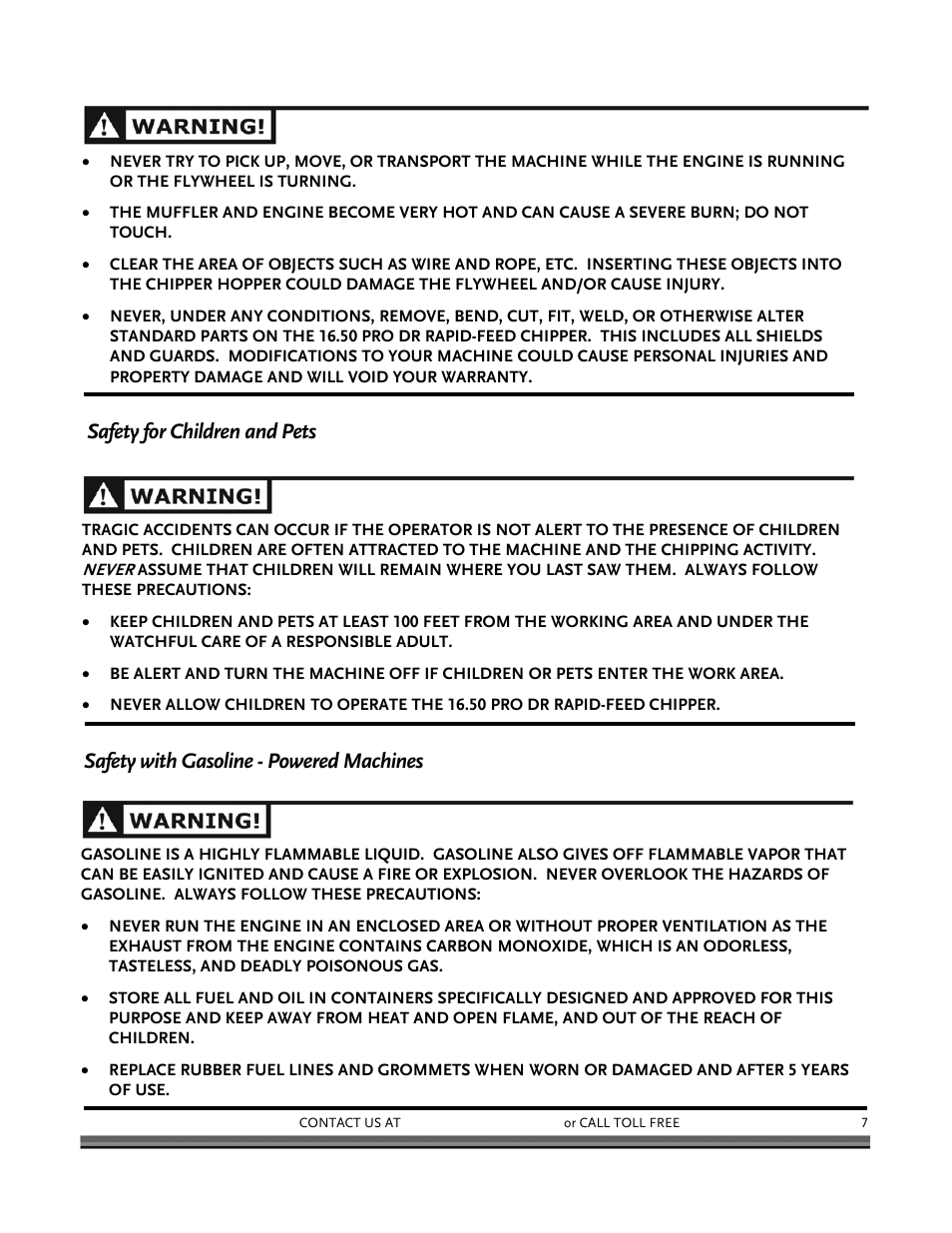 DR Power 16.50 Pro User Manual | Page 11 / 80