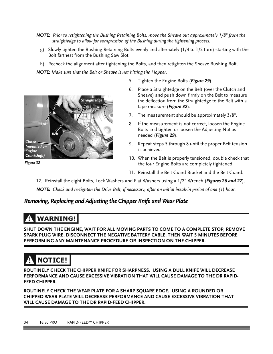 DR Power 16.50 Pro User Manual | Page 38 / 80