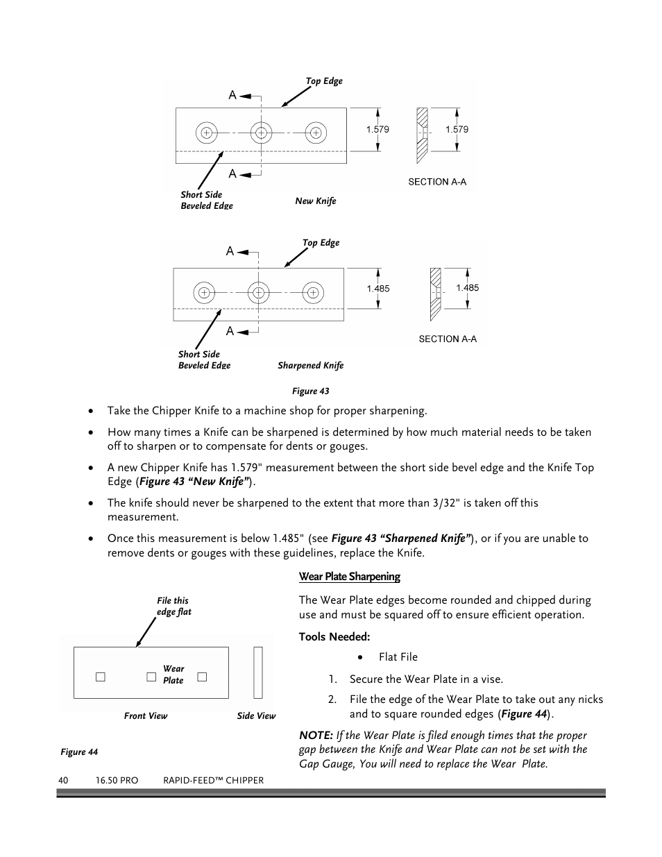 DR Power 16.50 Pro User Manual | Page 44 / 80