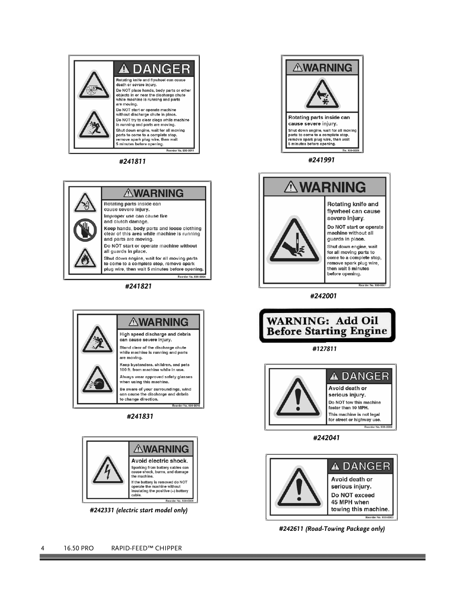 DR Power 16.50 Pro User Manual | Page 8 / 80