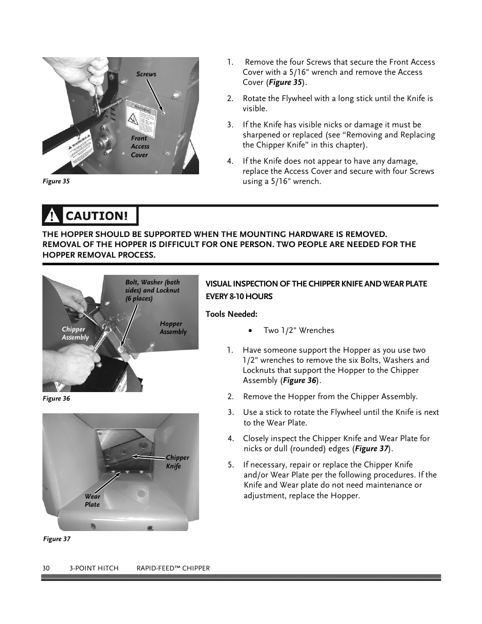 DR Power 3-Point Hitch Rapid-Feed User Manual | Page 34 / 56