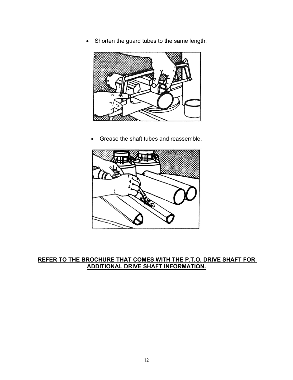 DR Power 3-Point Hitch Top-Discharge User Manual | Page 12 / 32