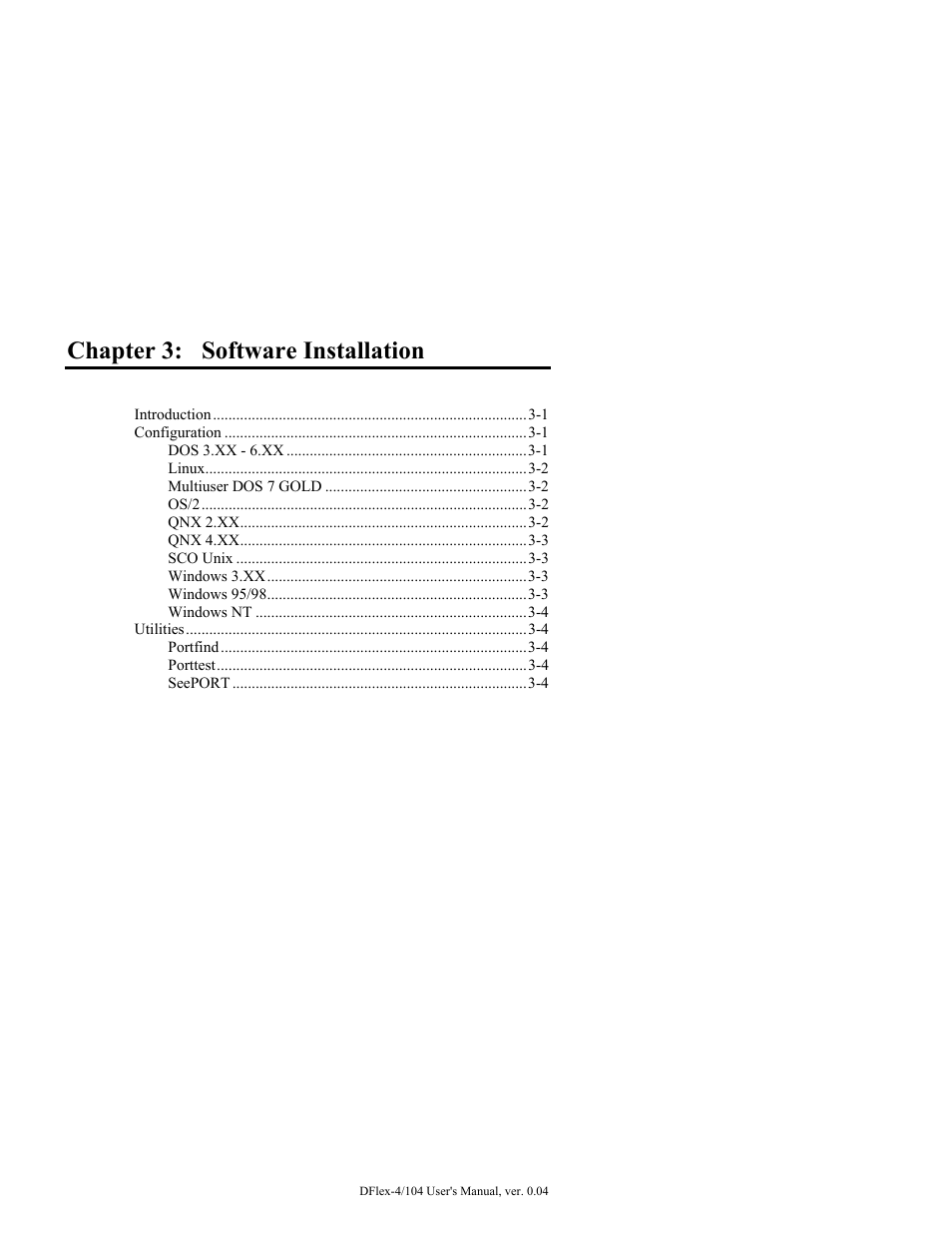 Chapter 3: software installation | Connect Tech DFlex-4/104 User Manual | Page 43 / 82