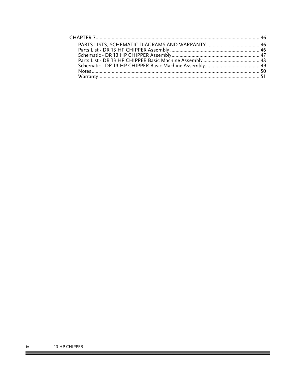 DR Power 13 HP Towable User Manual | Page 4 / 56