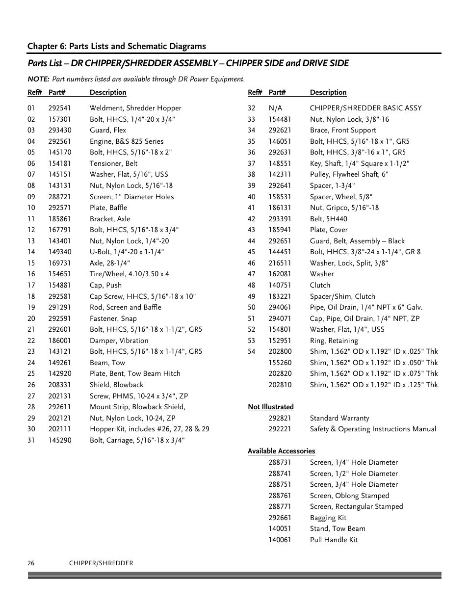 DR Power 8 FPT User Manual | Page 26 / 32