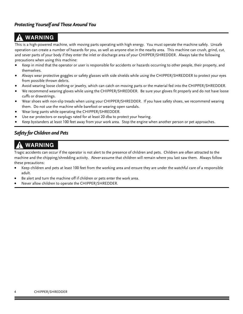 DR Power 8 FPT User Manual | Page 4 / 32