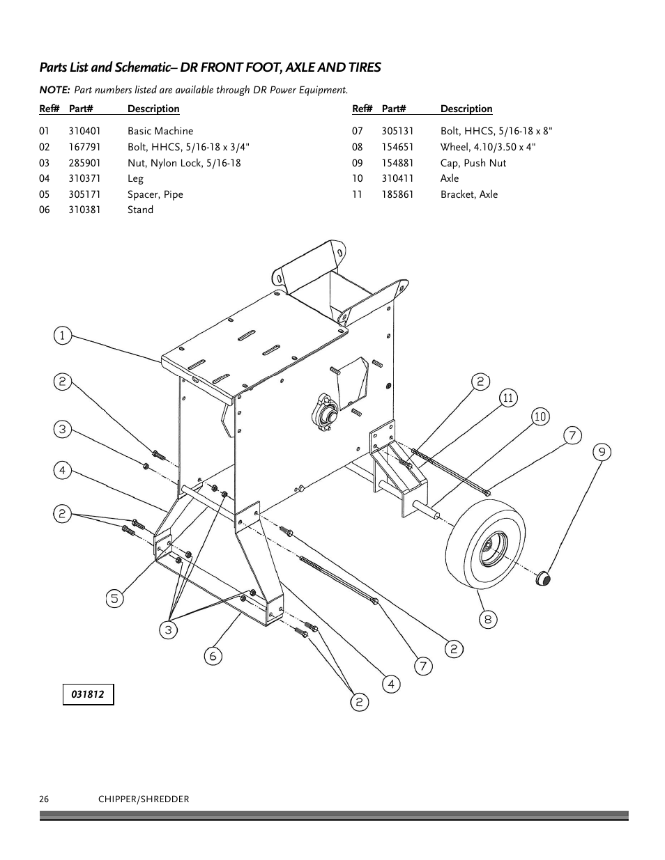 DR Power 11.5 FPT User Manual | Page 26 / 36