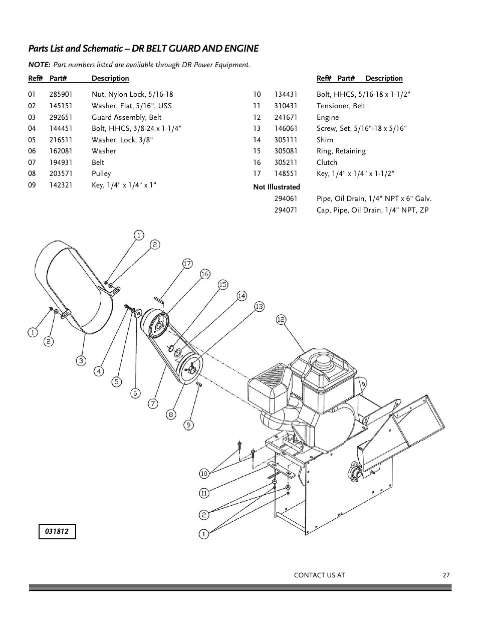 DR Power 11.5 FPT User Manual | Page 27 / 36