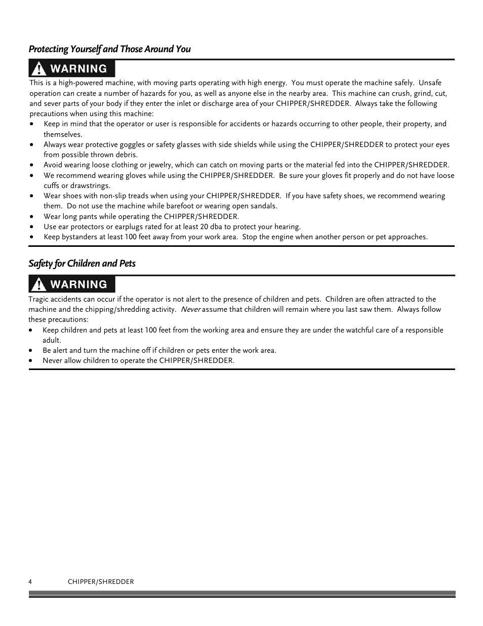 DR Power 11.5 FPT User Manual | Page 4 / 36