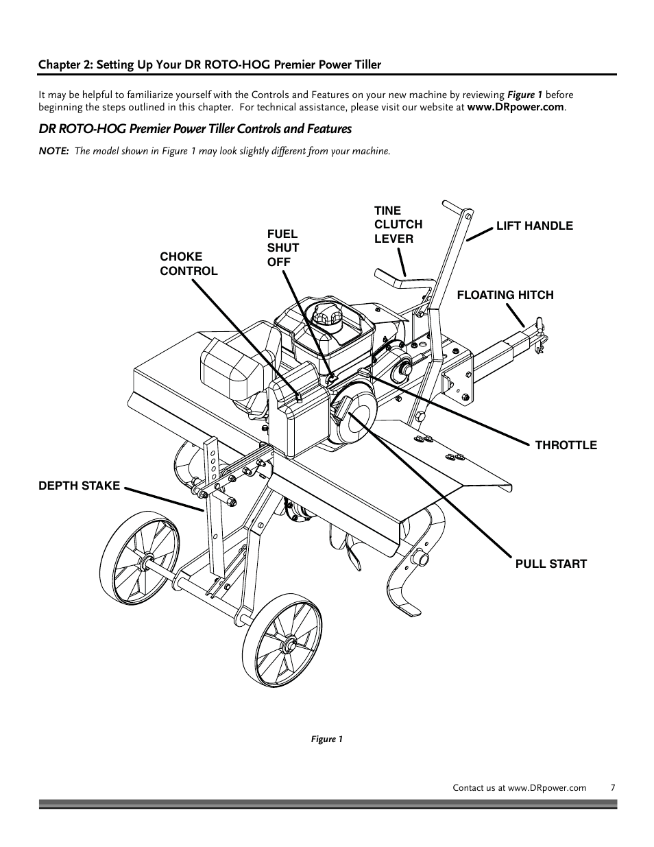 DR Power Premier Tow-Behind Power Tiller Roto-Hog (Dec. 2012 - Present) User Manual | Page 7 / 26