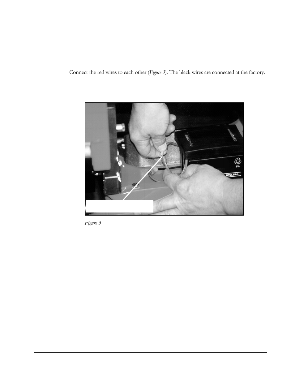 Connect the battery wires | DR Power 5.00 HP Power Wagon User Manual | Page 13 / 40