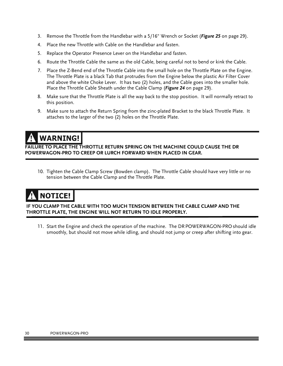 DR Power 8.25 Pro Power Wagon (February 2007 - February 2009) User Manual | Page 34 / 54