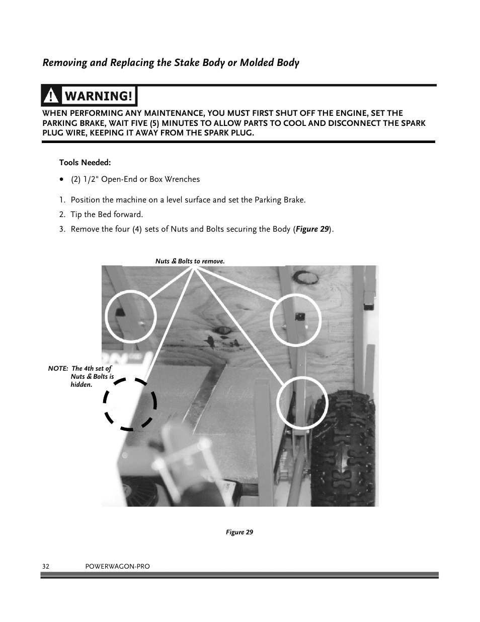 DR Power 8.25 Pro Power Wagon (February 2007 - February 2009) User Manual | Page 36 / 54