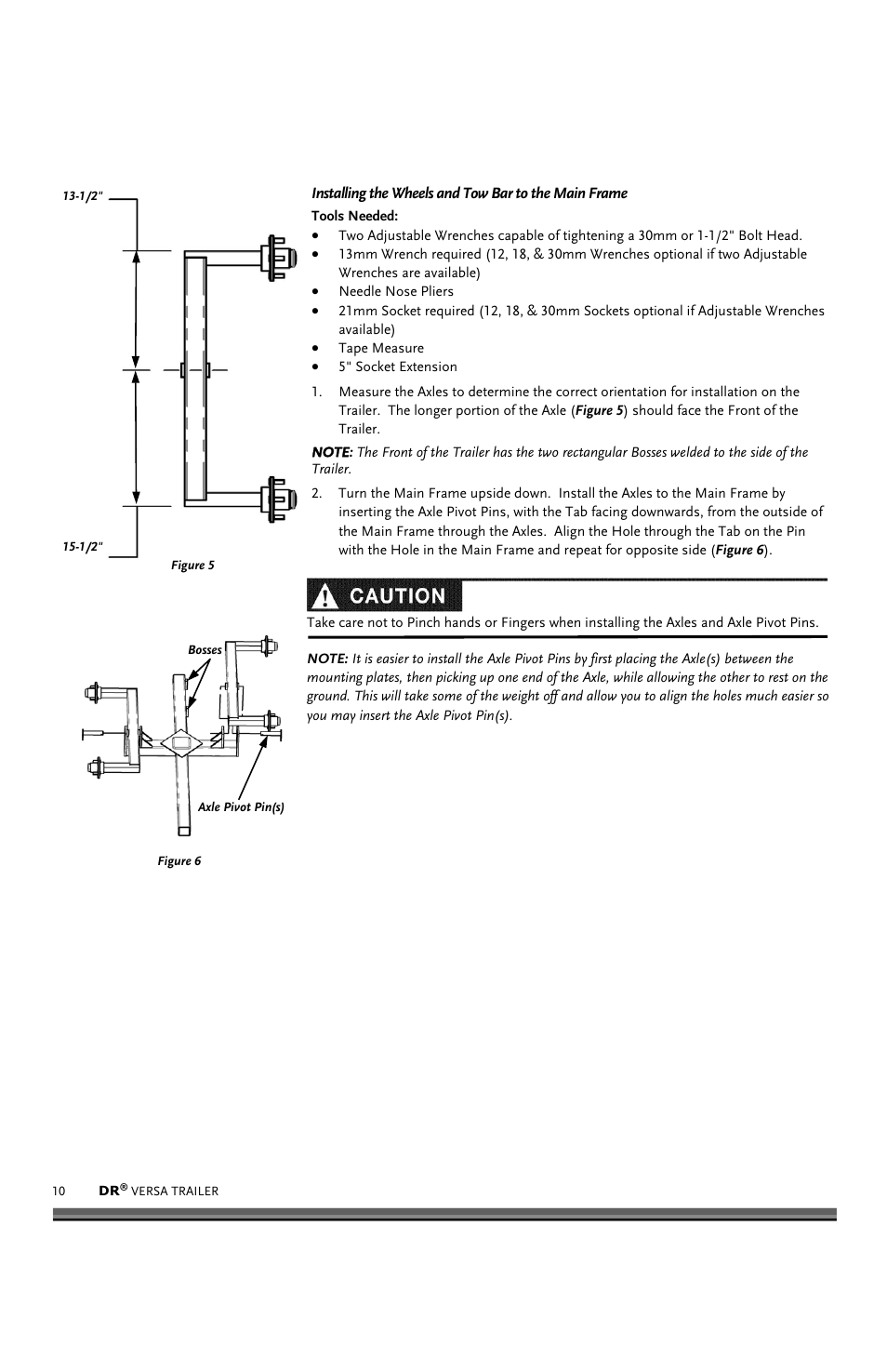 DR Power VT1 (1-ton) (Feb 2012 - Present) User Manual | Page 10 / 38