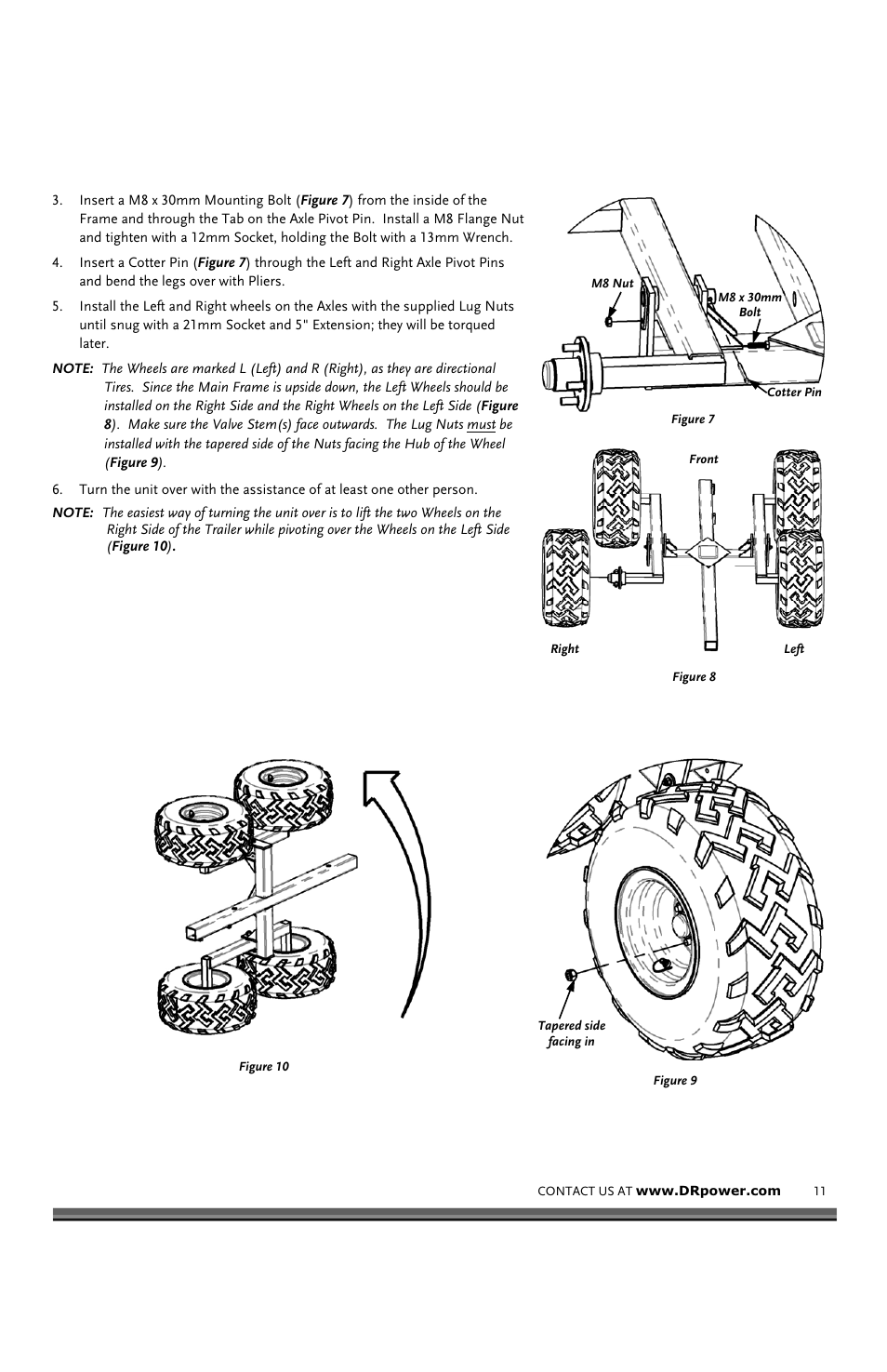 DR Power VT1 (1-ton) (Feb 2012 - Present) User Manual | Page 11 / 38