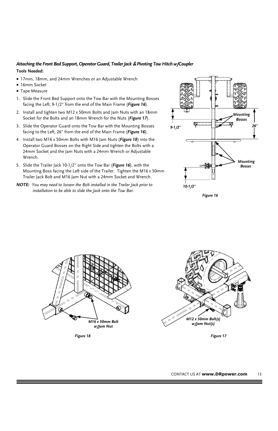 DR Power VT1 (1-ton) (Feb 2012 - Present) User Manual | Page 13 / 38