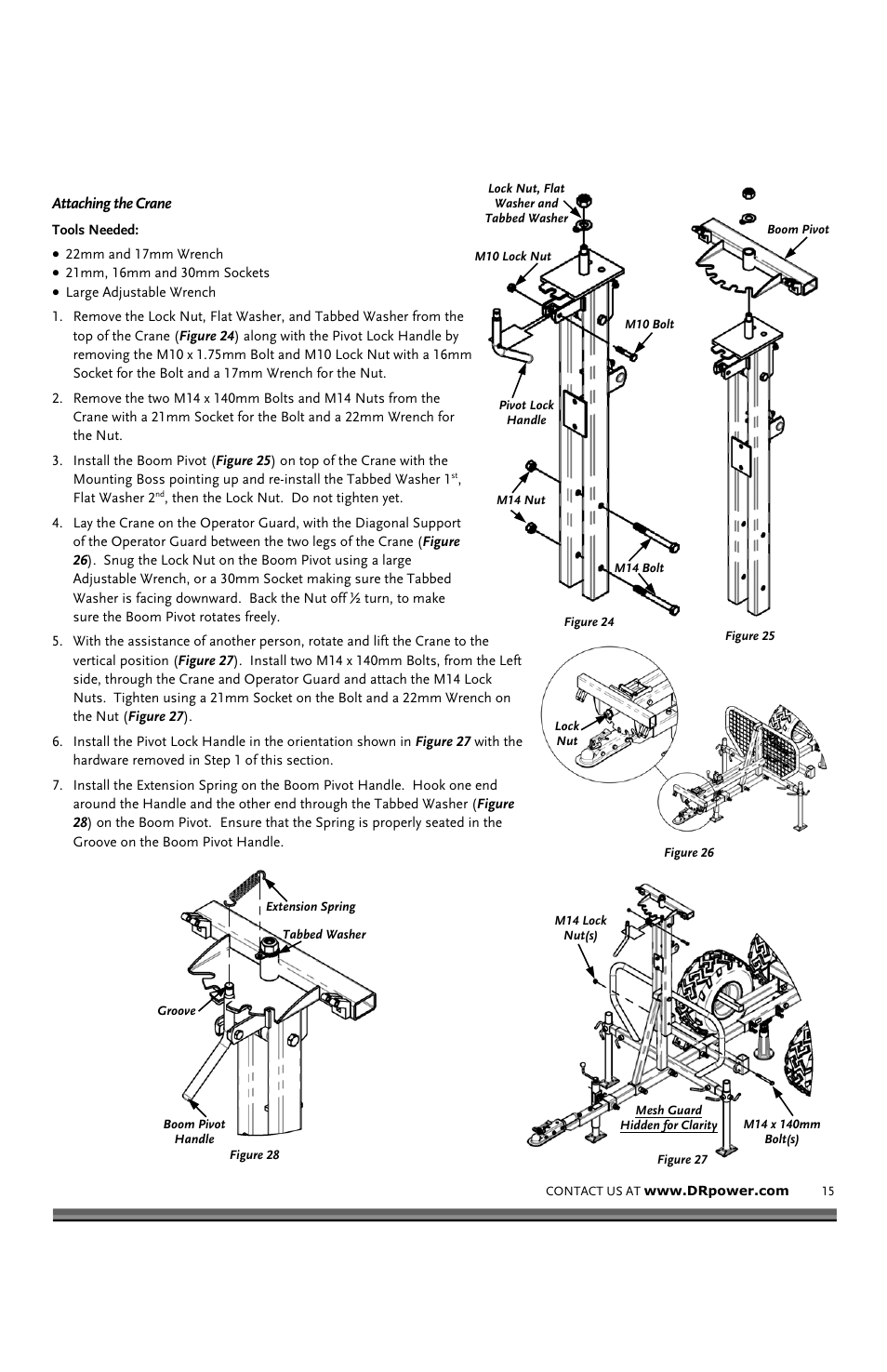 DR Power VT1 (1-ton) (Feb 2012 - Present) User Manual | Page 15 / 38