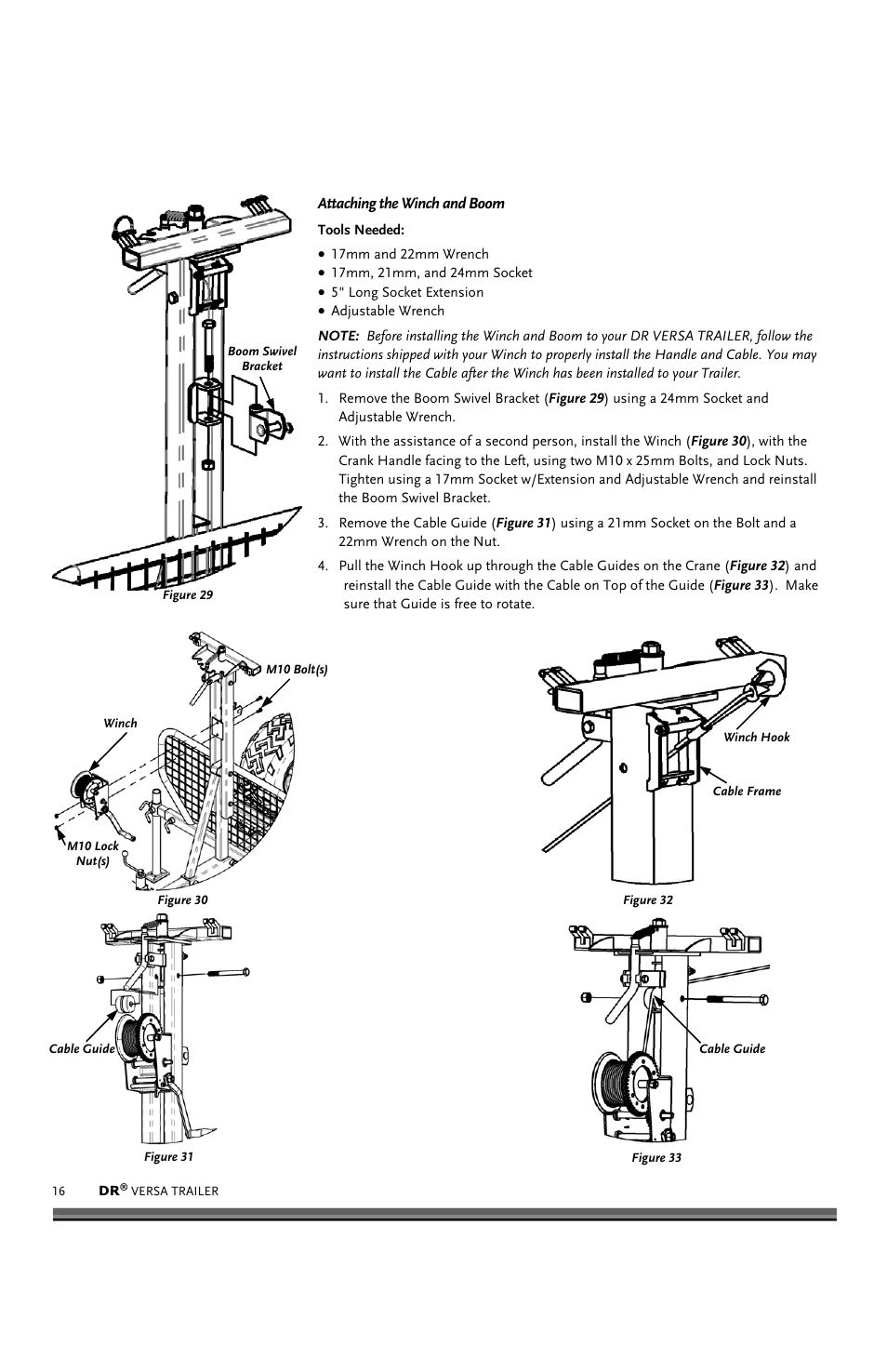 DR Power VT1 (1-ton) (Feb 2012 - Present) User Manual | Page 16 / 38
