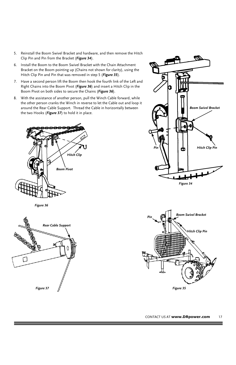 DR Power VT1 (1-ton) (Feb 2012 - Present) User Manual | Page 17 / 38