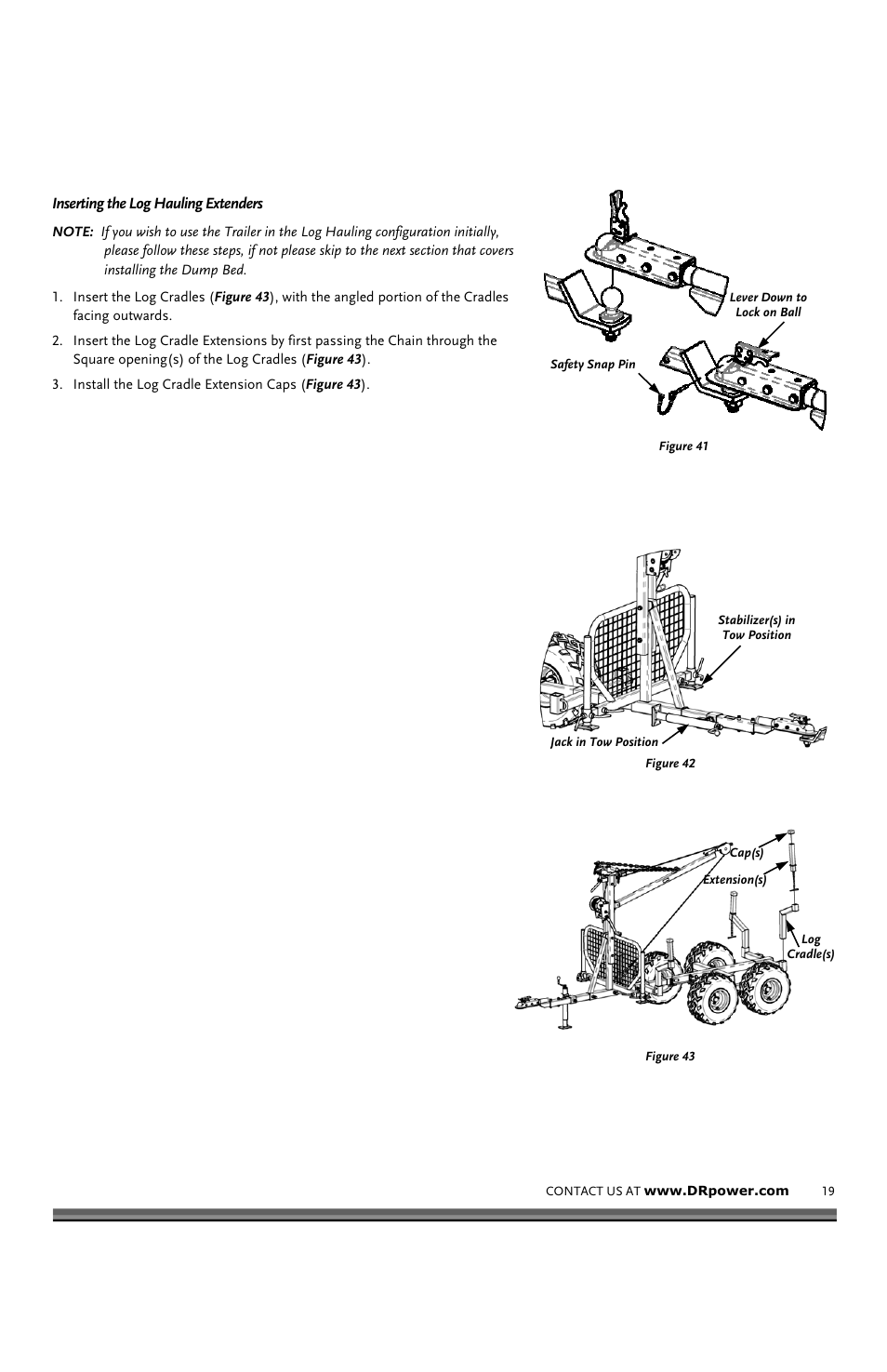 DR Power VT1 (1-ton) (Feb 2012 - Present) User Manual | Page 19 / 38