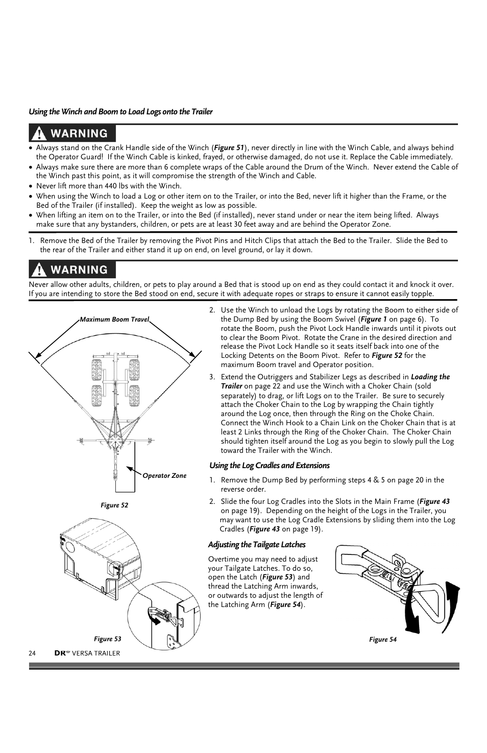 DR Power VT1 (1-ton) (Feb 2012 - Present) User Manual | Page 24 / 38