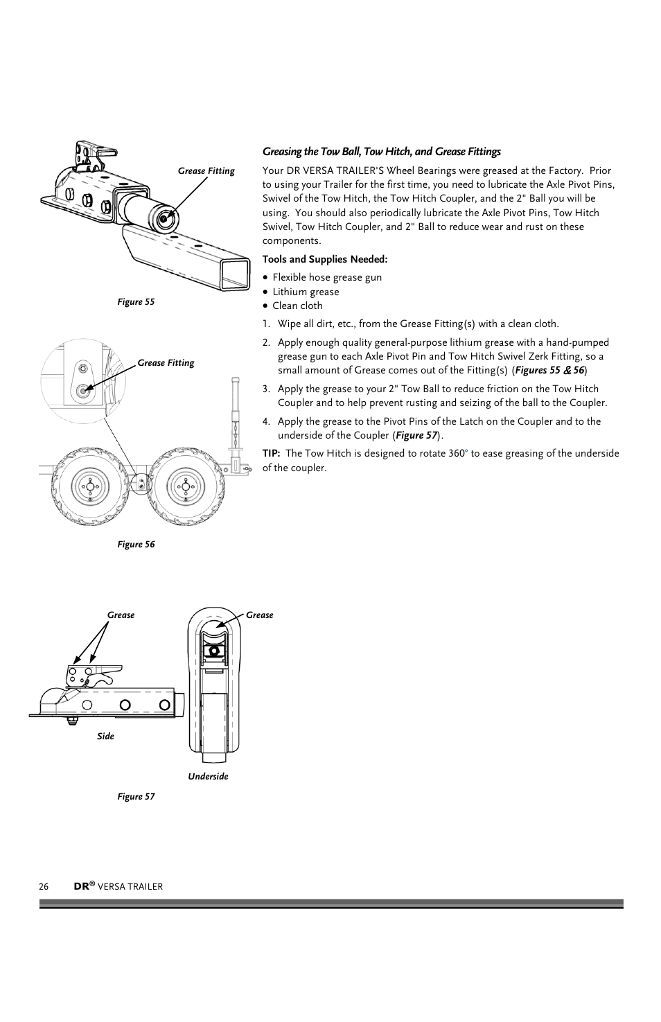 DR Power VT1 (1-ton) (Feb 2012 - Present) User Manual | Page 26 / 38