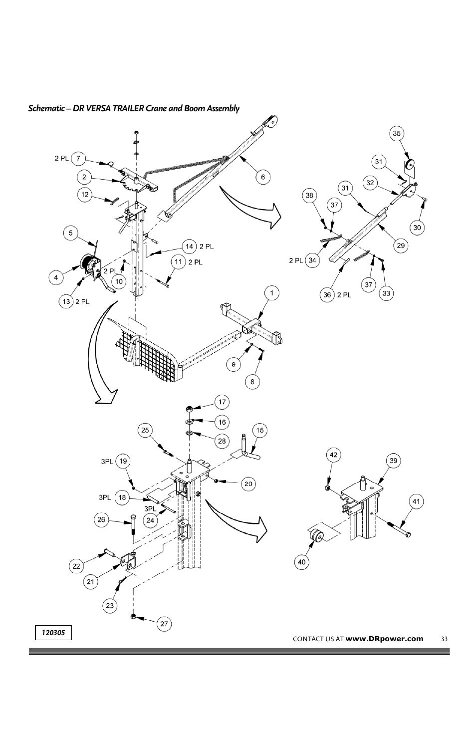 DR Power VT1 (1-ton) (Feb 2012 - Present) User Manual | Page 33 / 38