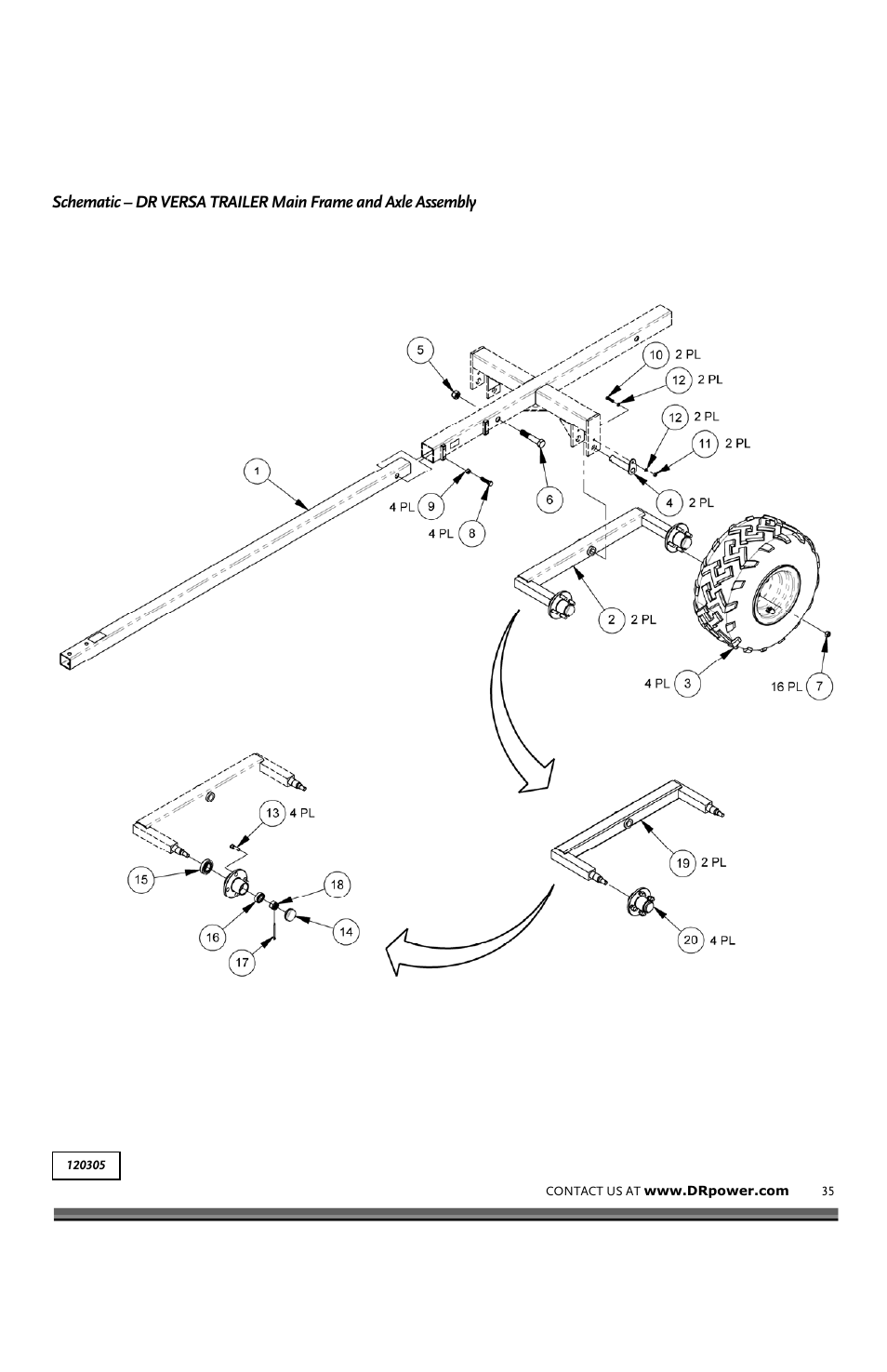 DR Power VT1 (1-ton) (Feb 2012 - Present) User Manual | Page 35 / 38