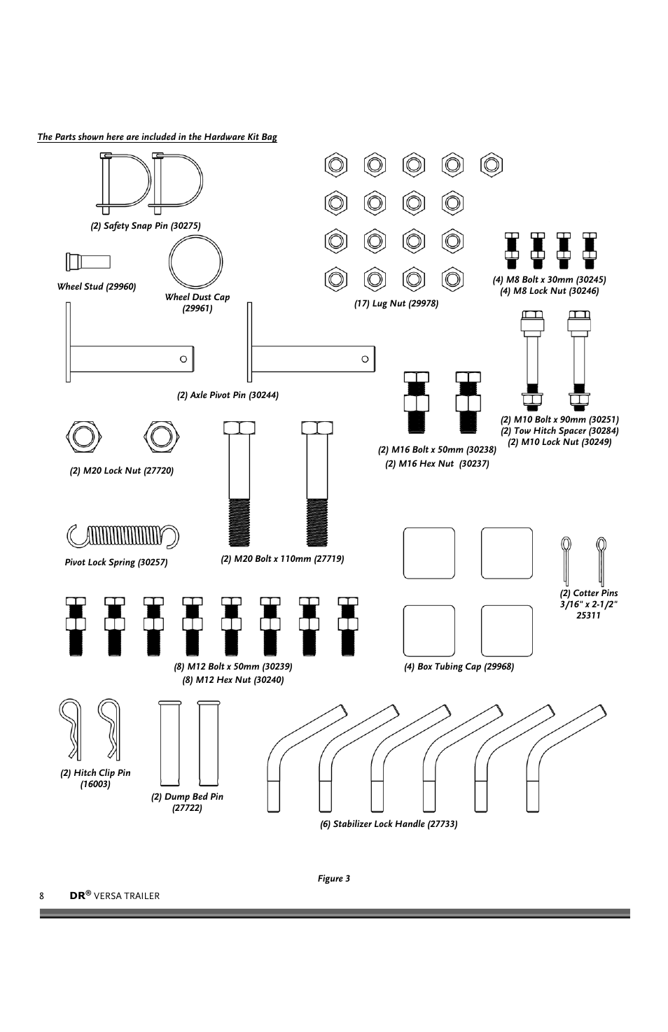 DR Power VT1 (1-ton) (Feb 2012 - Present) User Manual | Page 8 / 38