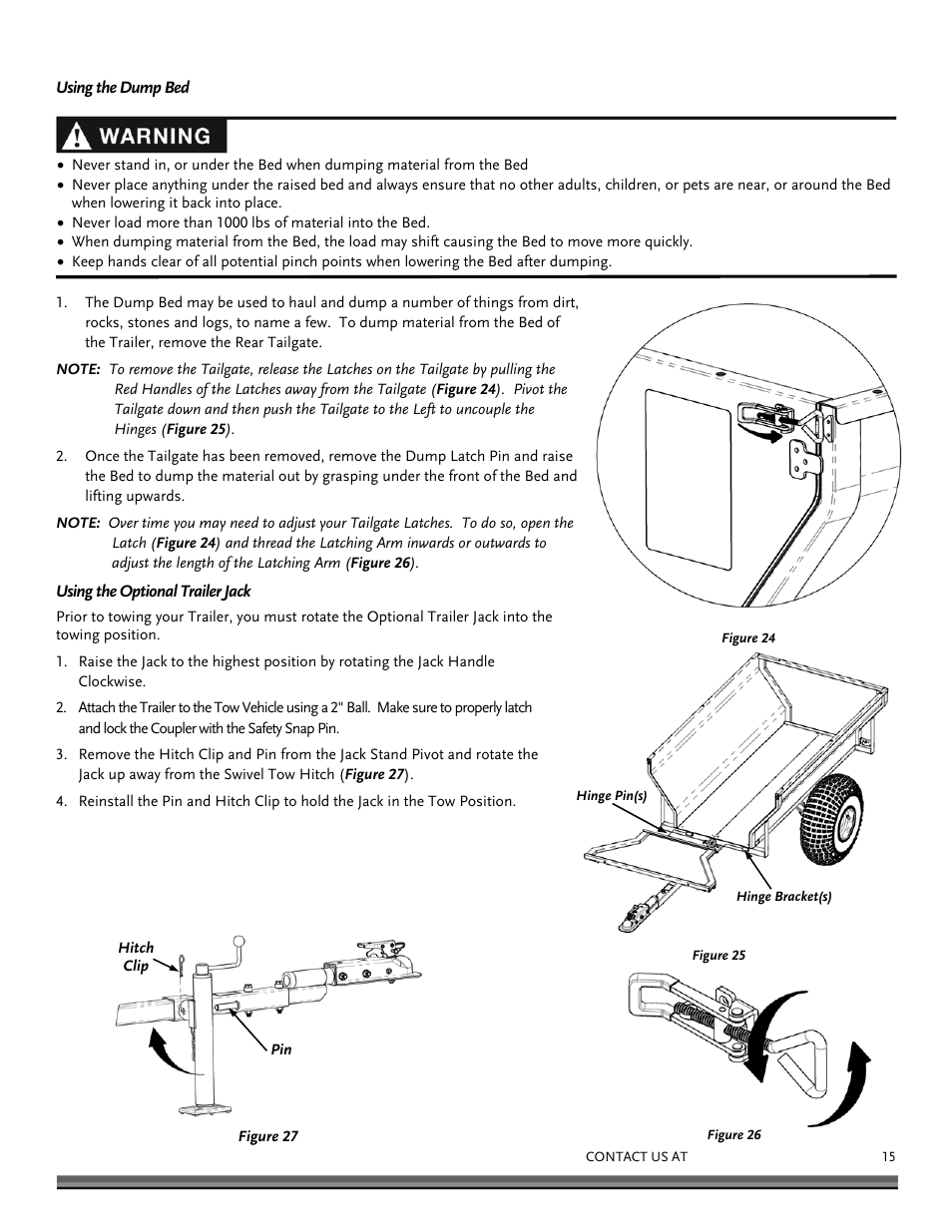 DR Power LT 1 (1/2-ton) (March 2012 - Present) User Manual | Page 15 / 28