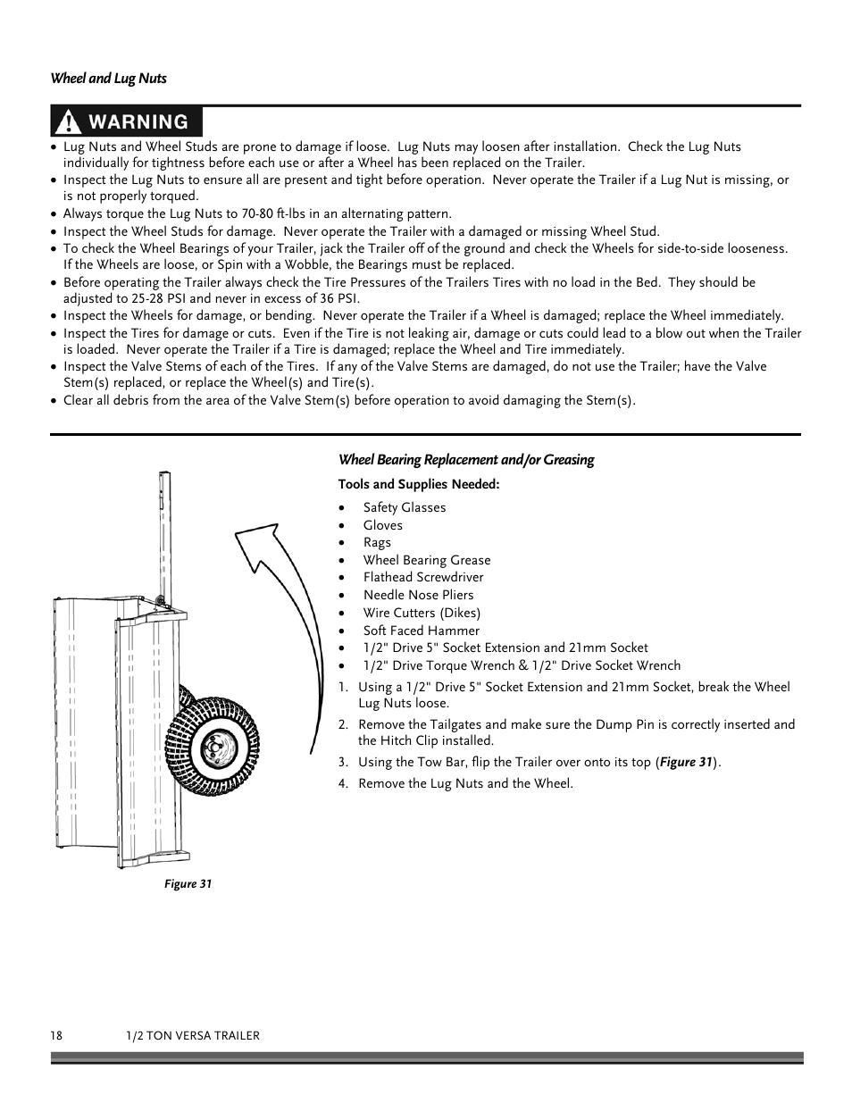 DR Power LT 1 (1/2-ton) (March 2012 - Present) User Manual | Page 18 / 28