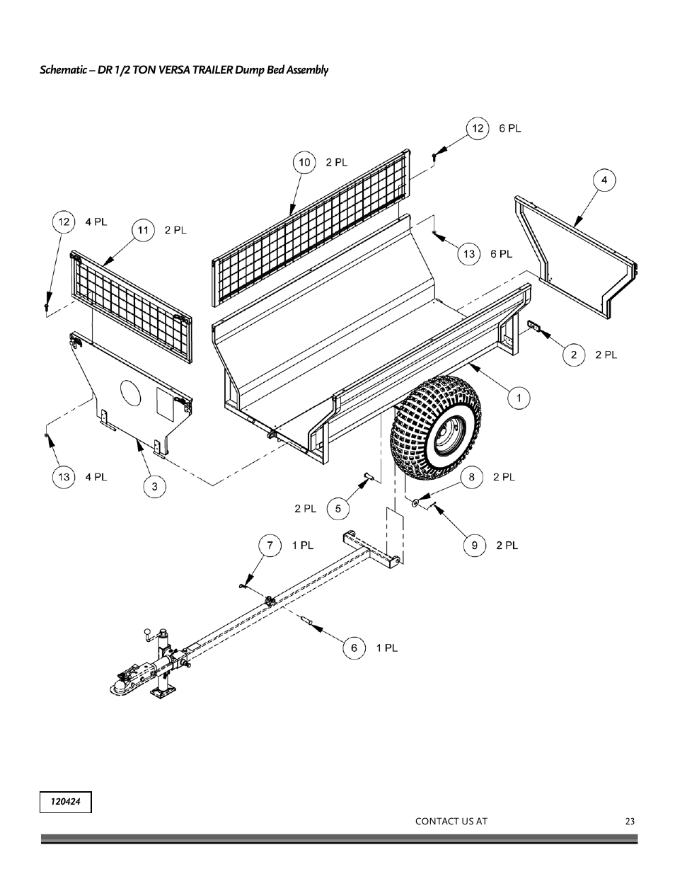 DR Power LT 1 (1/2-ton) (March 2012 - Present) User Manual | Page 23 / 28