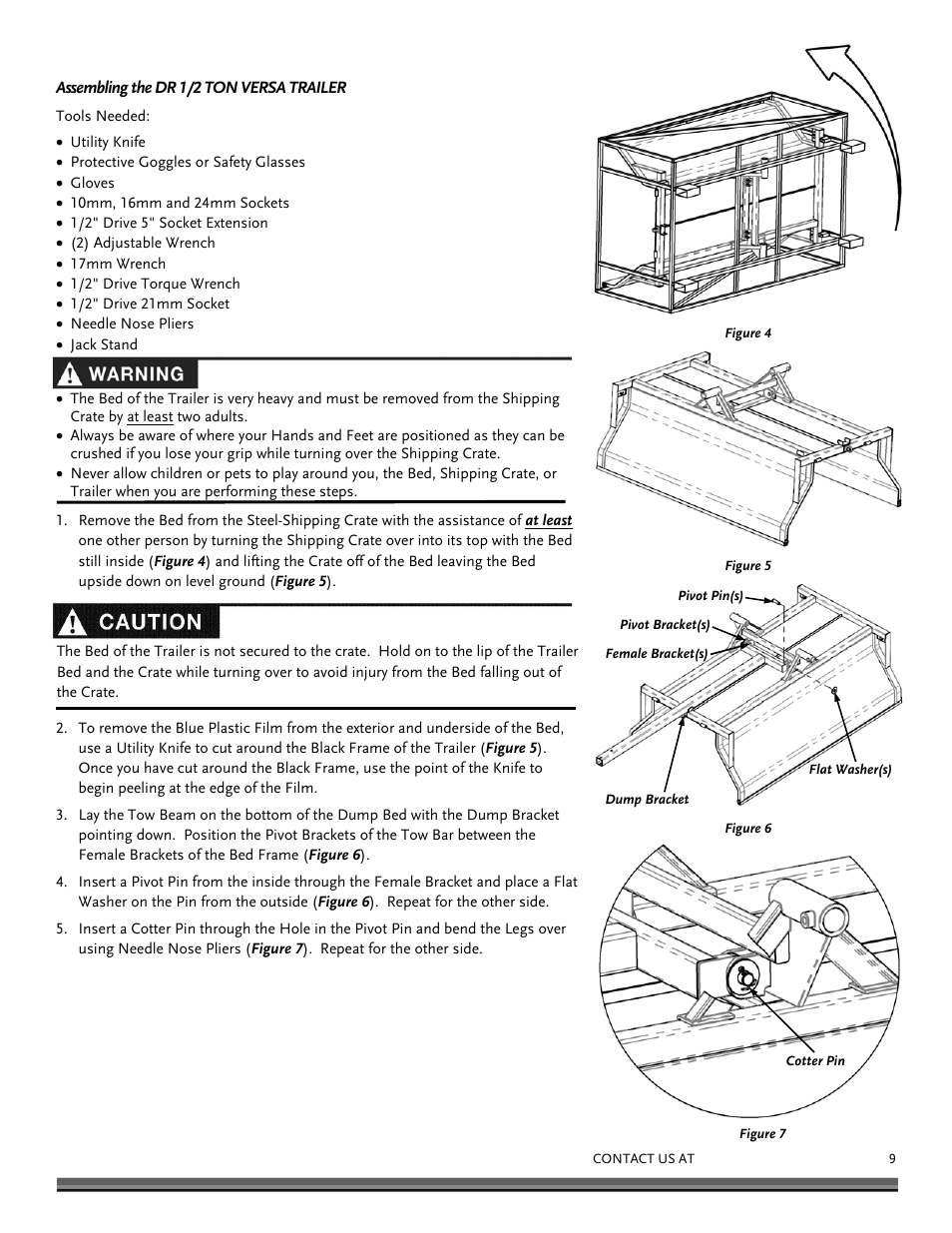DR Power LT 1 (1/2-ton) (March 2012 - Present) User Manual | Page 9 / 28